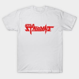 Wyld Stallyns logo Heavy Metal (distressed) T-Shirt